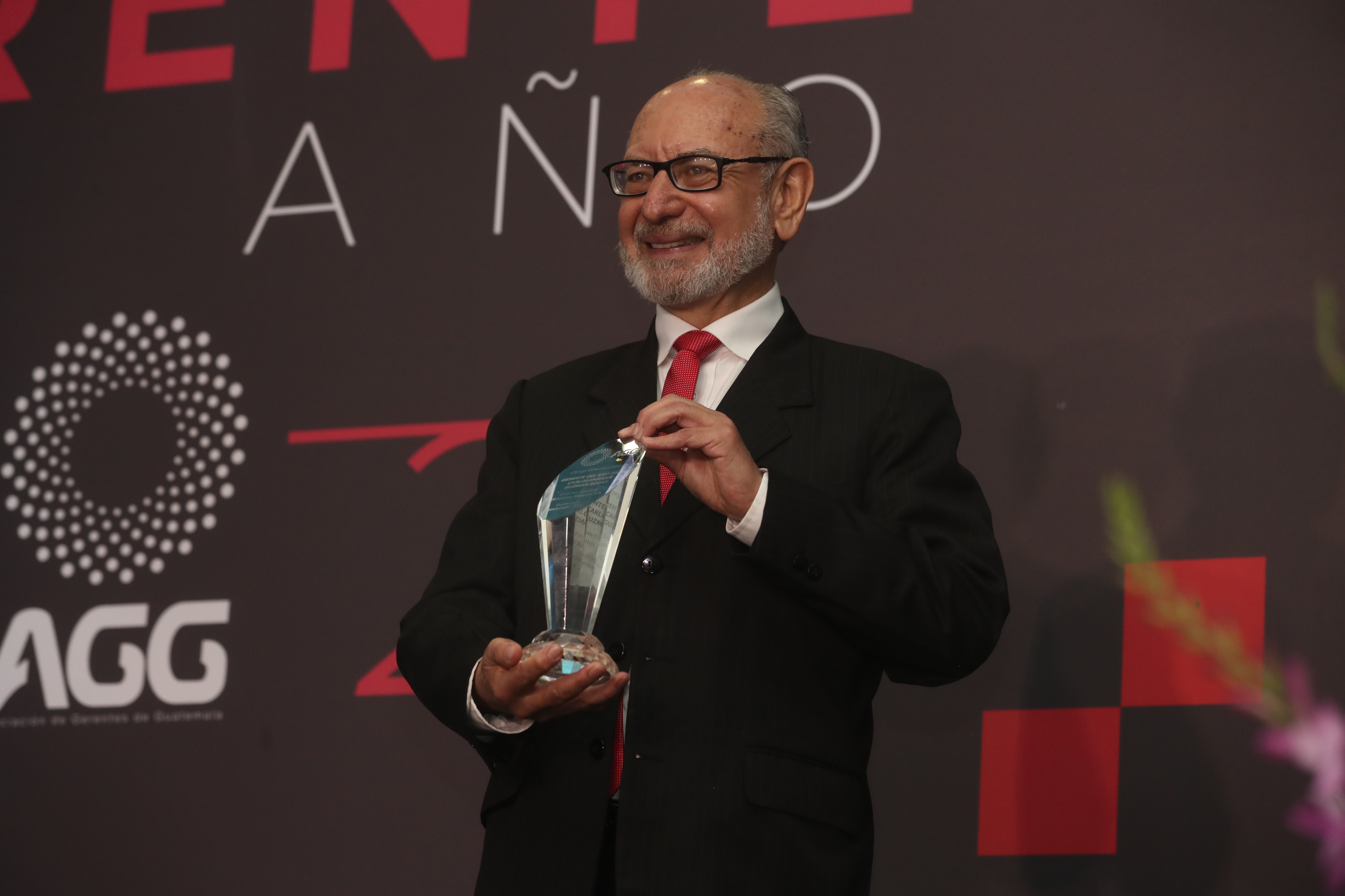 Carlos Guzmán, director General de Alimentos de Xelapan, fue nombrado Gerente del Año 2022 por la Asociación de Gerentes de Guatemala (AGG). (Foto Prensa Libre: Juan Diego González).