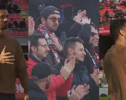 ¡Emotivo! Tras ser apuñalado y recuperarse, Pablo Marí acude al estadio del Monza y recibe la ovación de su afición