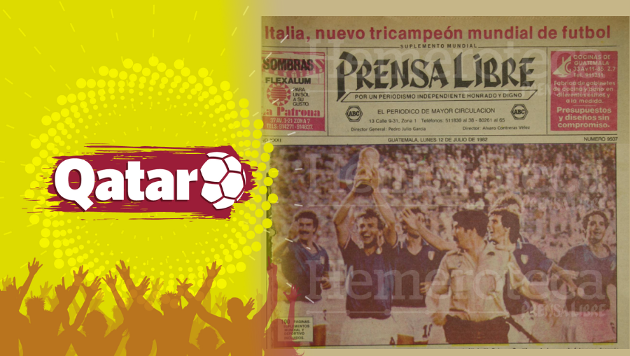 Así contó Prensa Libre la final del Mundial de España 82.