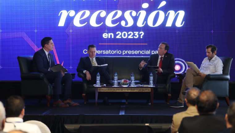 Álvaro González Ricci, presidente del Banguat; Herm“Economía en Alerta: ¿hay que prepararse para una recesión en 2023?