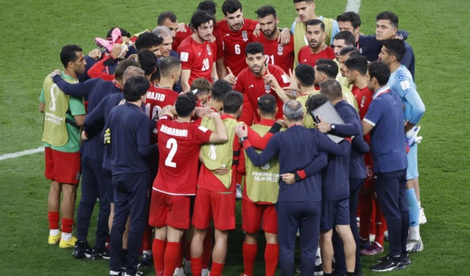 Selección de Irán e Inglaterra