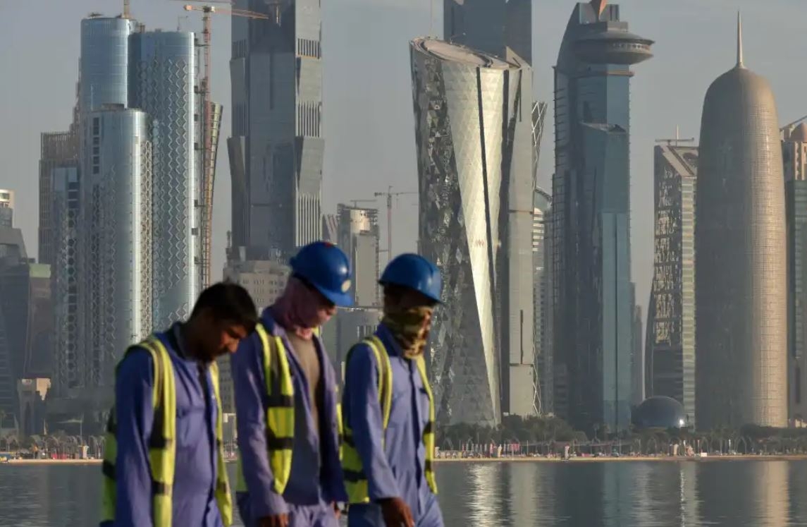 Trabajadores de Qatar