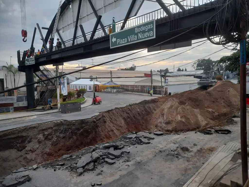 Autoridades aportan más detalles sobre cavernas en la calzada Concepción y cuál es el plan que tienen para el sector