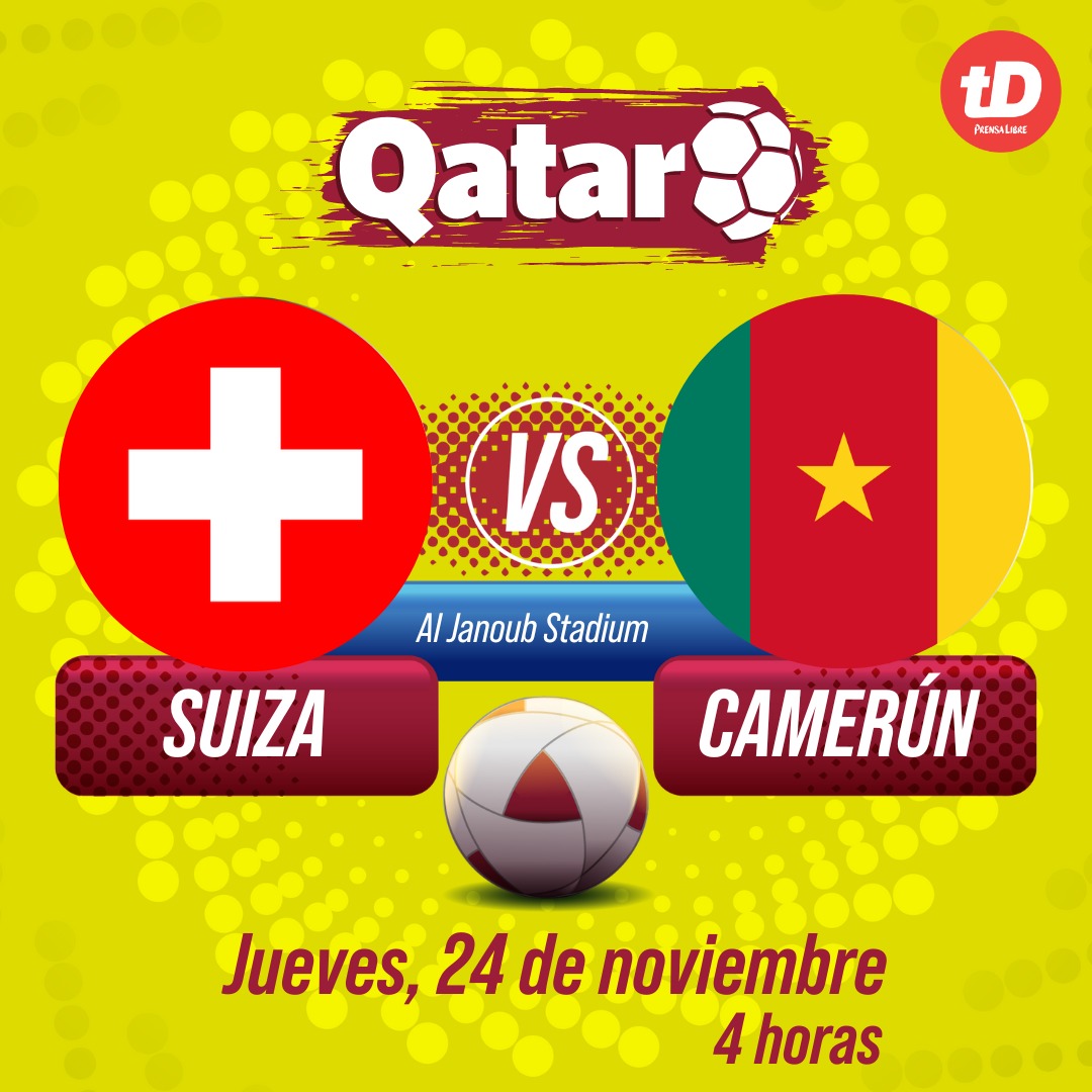 Suiza vs Camerún: ¡Sigue el relato del partido!