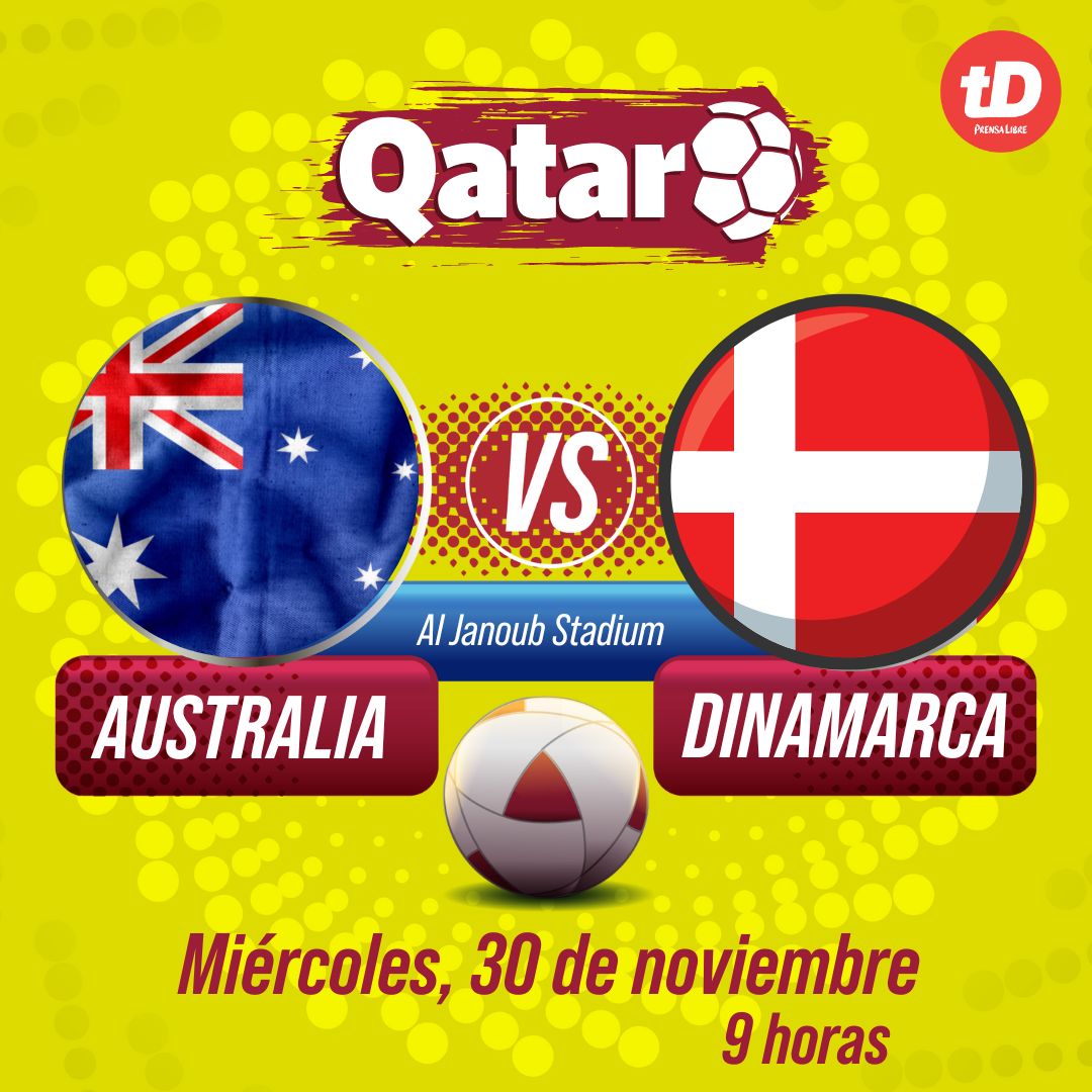 Australia vs Dinamarca: ¡Sigue el relato en vivo!