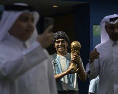 “¡Diego es inmortal!”: Así recordaron en Qatar a Maradona, en el segundo aniversario de su muerte