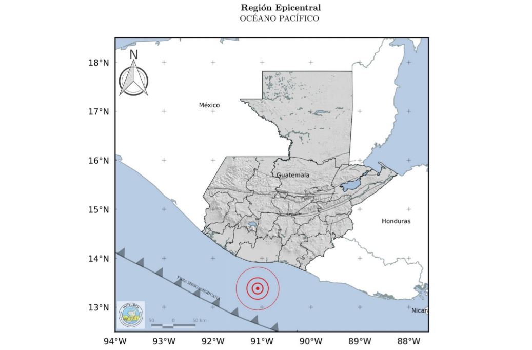 Insivumeh reporta temblor de 4.3 grados la madrugada del 23 de noviembre de 2022. (Foto Prensa Libre: Insivumeh)