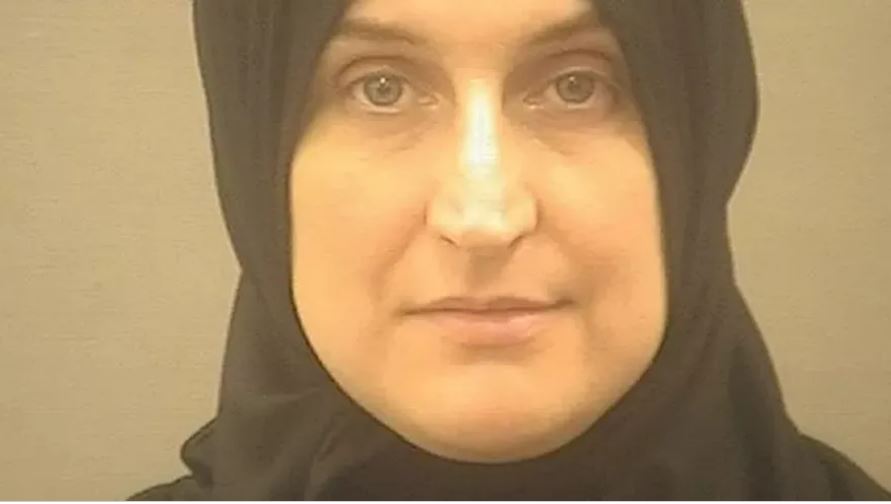 La maestra convertida en terrorista fue juzgada y condenada en EE. UU. (Foto Prensa Libre: Oficina del Alguacil de Alexandria, EE. UU.)