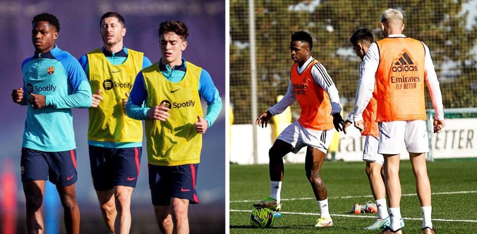 Barcelona y Real Madrid regresan a la disputa por la hegemonía de LaLiga. (Foto Prensa Libre: Barcelona y Real Madrid)