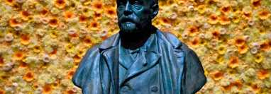 Busto del creador del premio, Alfred Nobel. Getty Images
