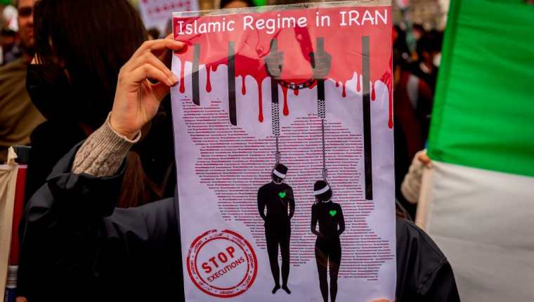 Las ejecuciones han generado una condena internacional y manifestaciones en muchas partes del mundo contra el régimen iraní. GETTY IMAGES