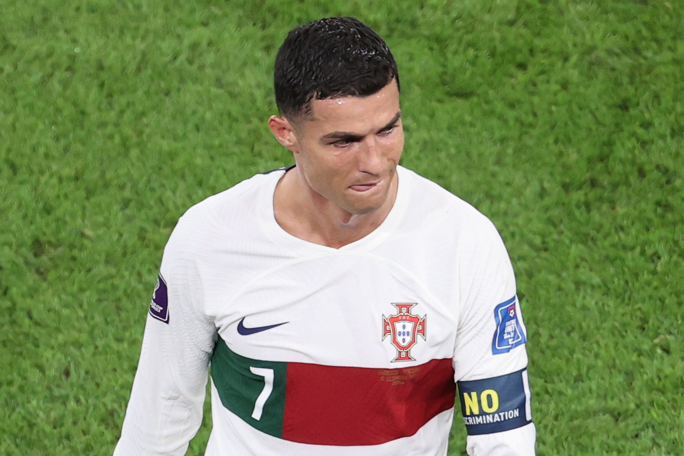 El futuro de Cristiano Ronaldo con la Selección de Portugal aún es un misterio. Foto Prensa Libre (EFE)