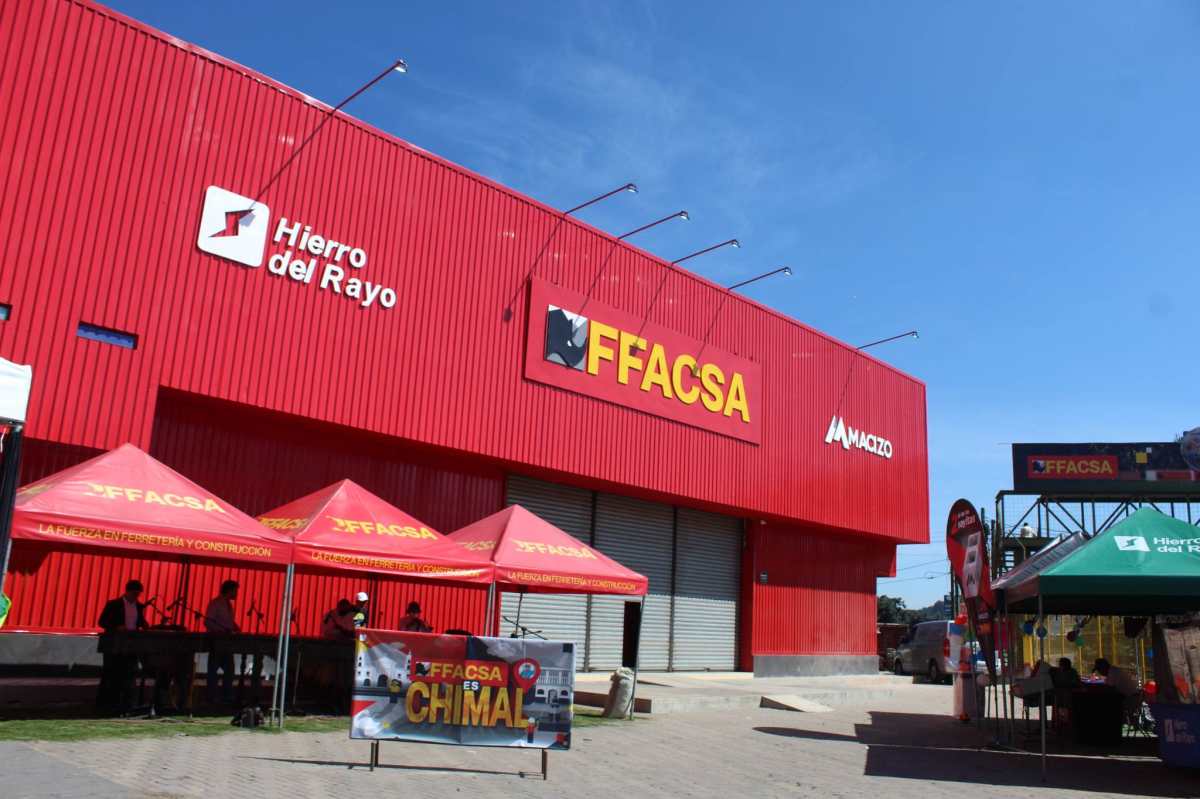 FFACSA inaugura tres sucursales en Chimaltenango