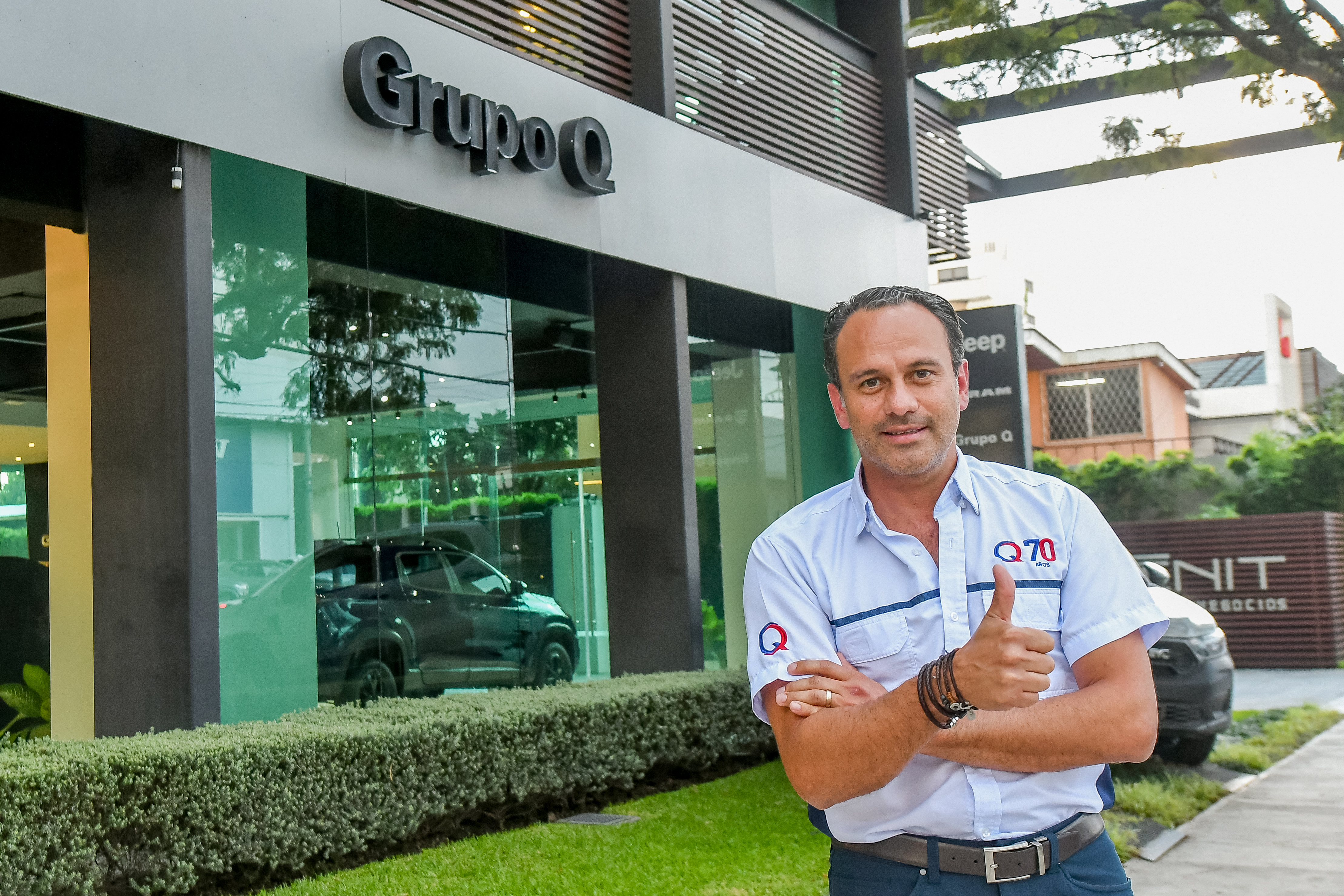 Carlos Maldonado, director de marca de Grupo Q. Foto Prensa Libre: Sergio Muñoz