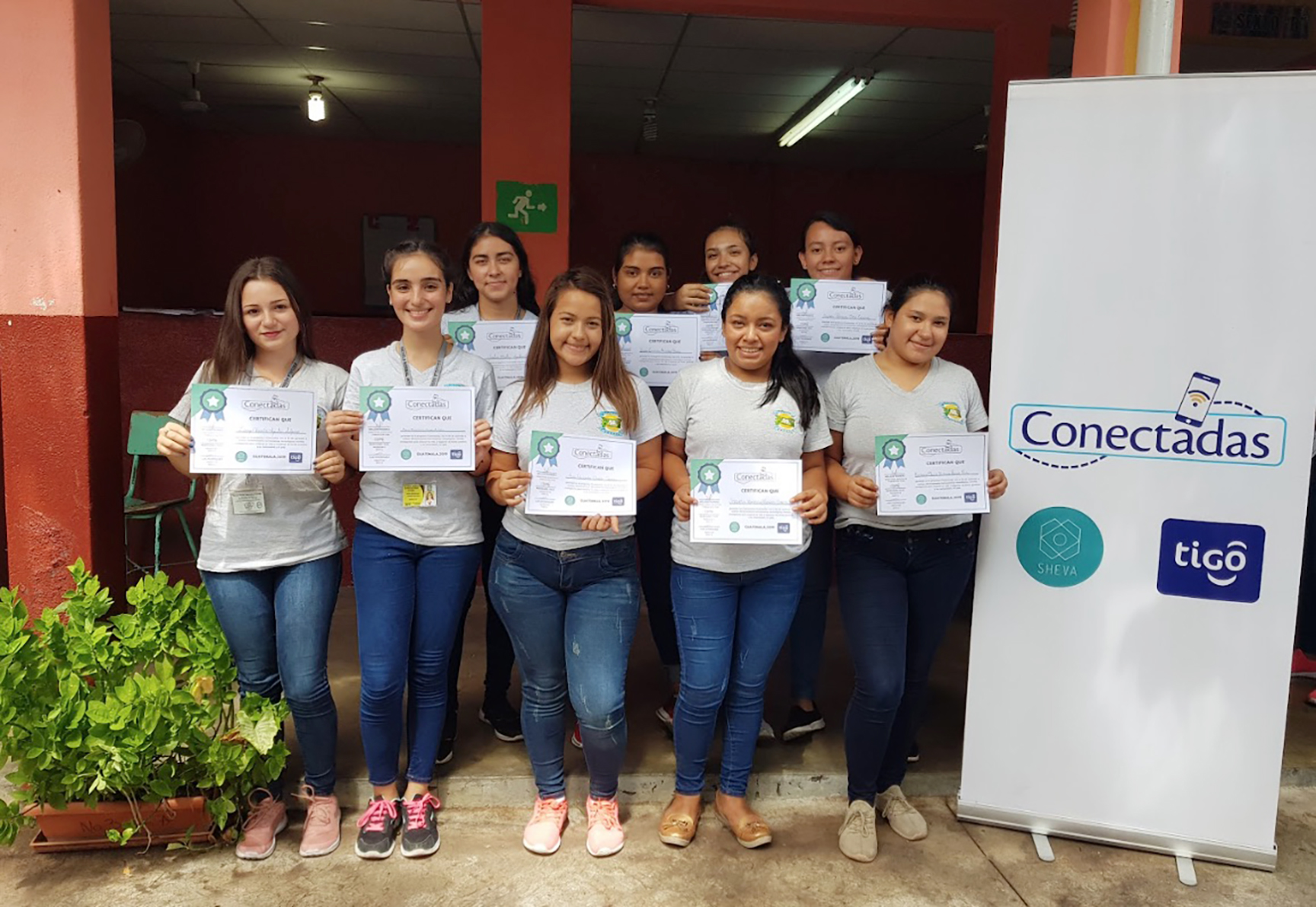 Tigo Guatemala alcanza 50 mil mujeres capacitadas con el programa Conectadas. Foto Prensa Libre: Cortesía