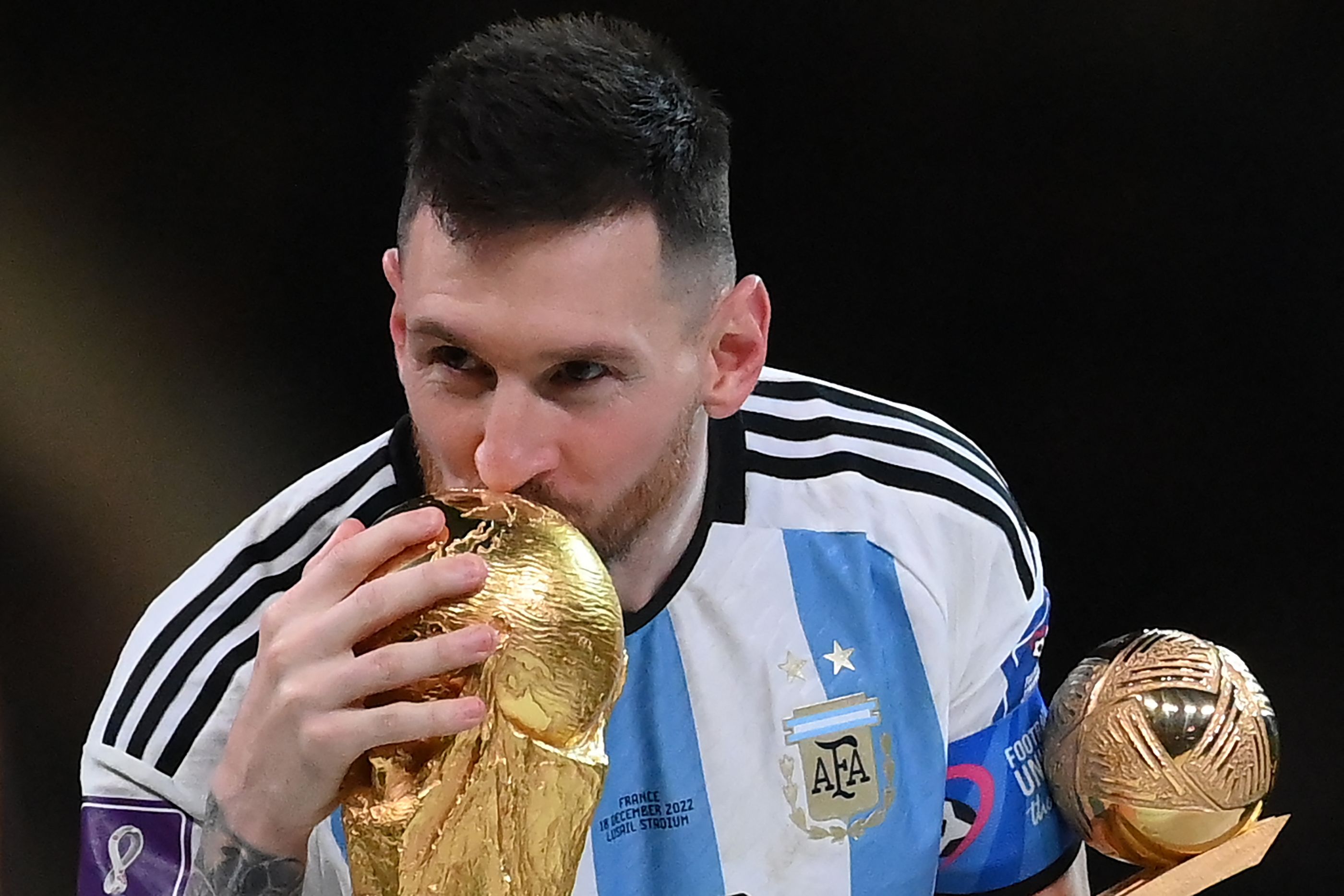 ¡messi Levanta La Copa El Histórico Momento De Argentina En La Final