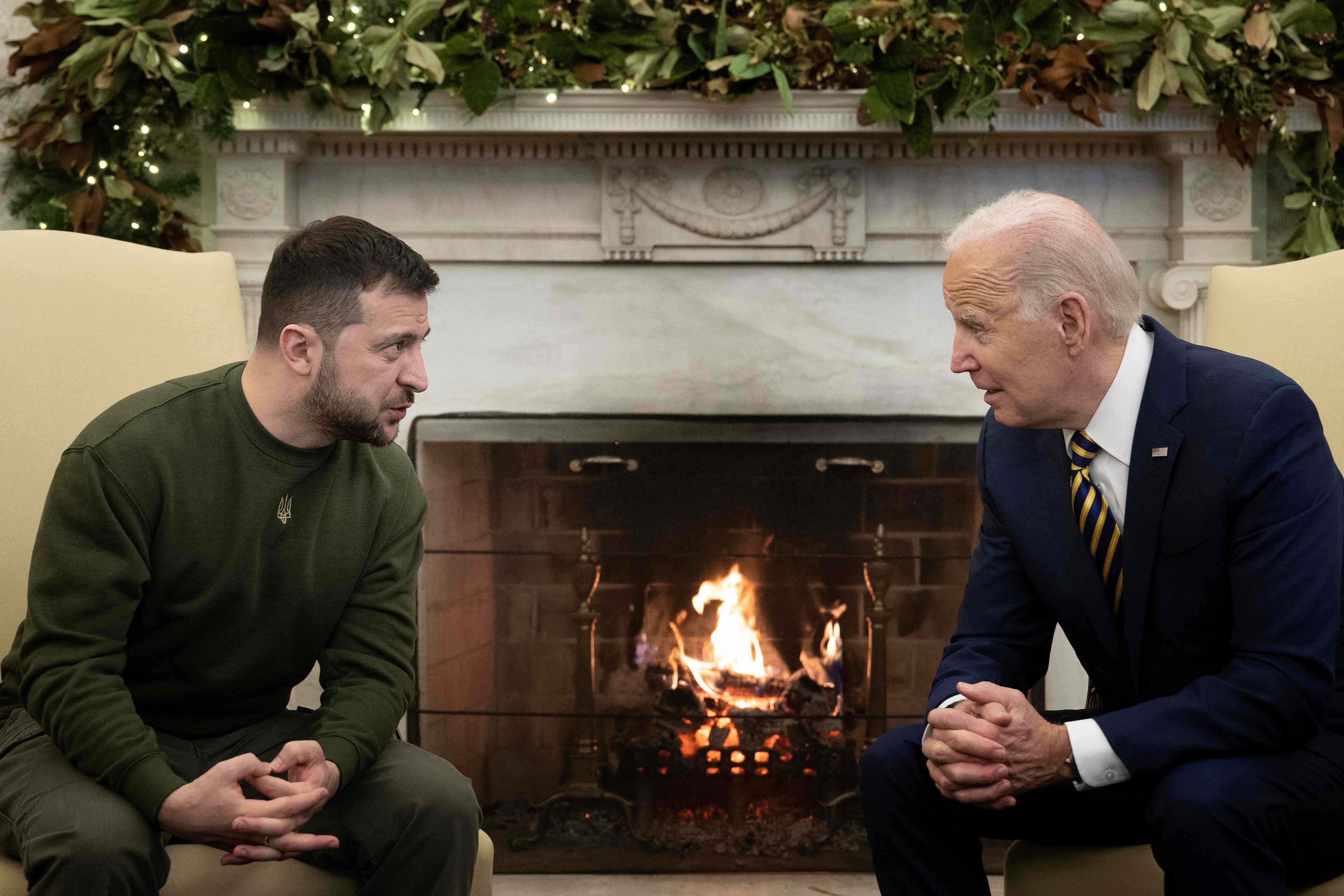 Zelenski se reúne con Joe Biden