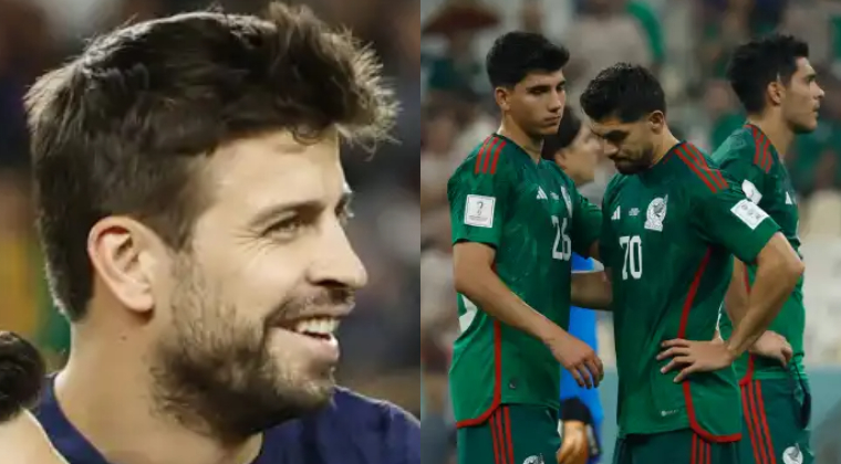 Burla de Piqué hacia la selección de México