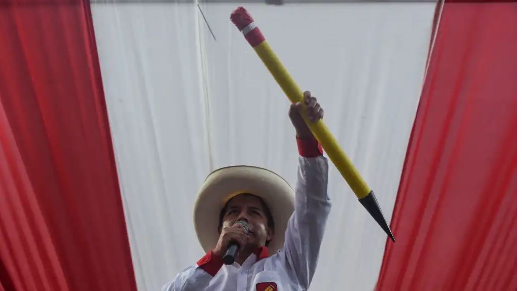 Pedro Castillo, destituido por el Congreso de Perú. (Foto Prensa Libre: AFP)