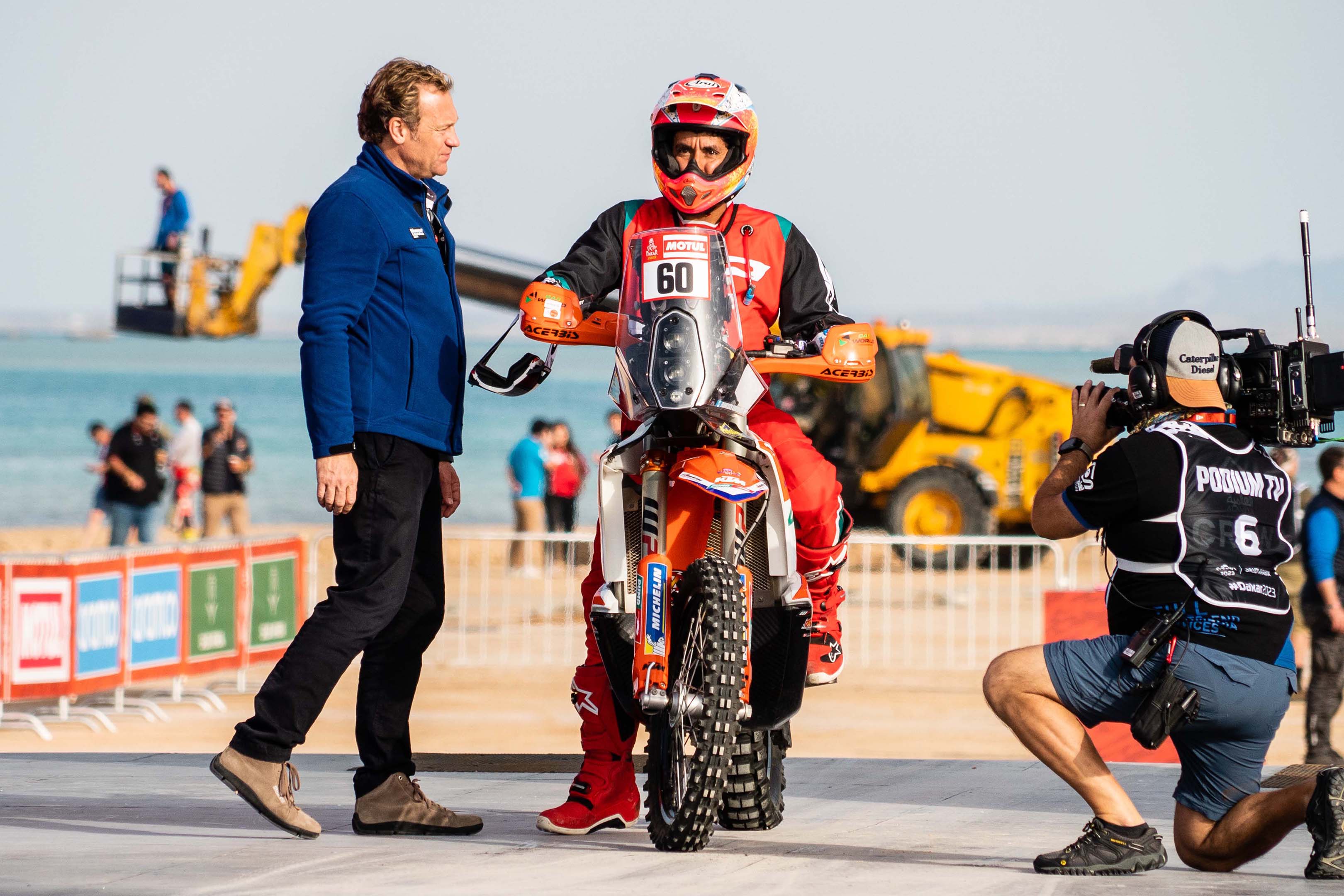 Francisco Arredondo cumplió este sábado con el Prólogo del Rally Dakar 2023. (Foto Cortesía).