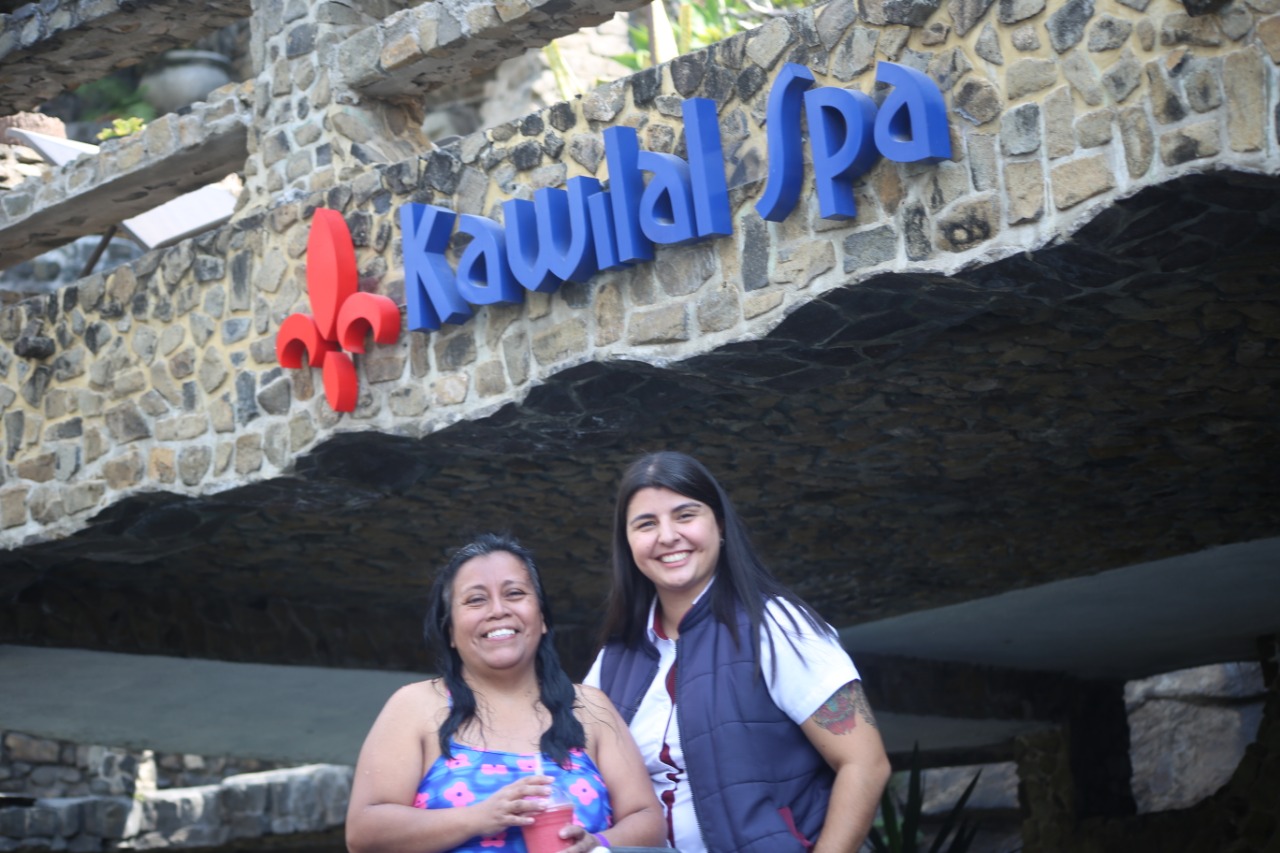 Anabella Fernández fue beneficiada con un día de spa en Santa Teresita gracias a 21 días de dar felicidad. (Foto Prensa Libre: Mercadeo Prensa Libre)