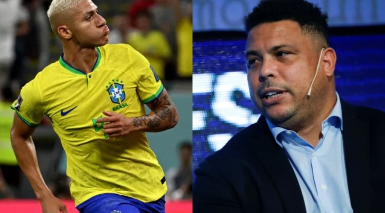 Entrevista entre Richarlison y Ronaldo