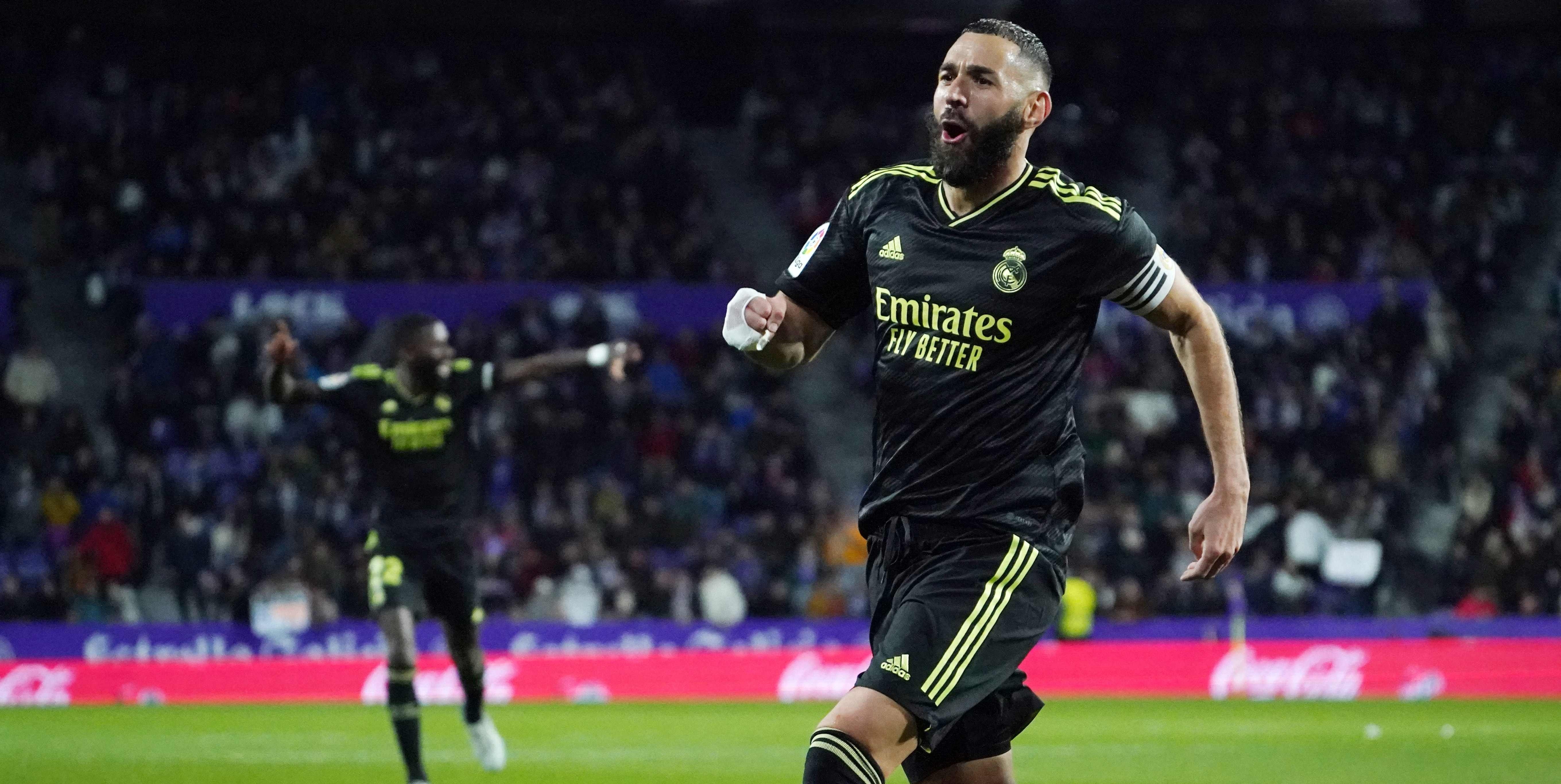 LaLiga | Benzema firma un doblete para el triunfo del Real Madrid que ...