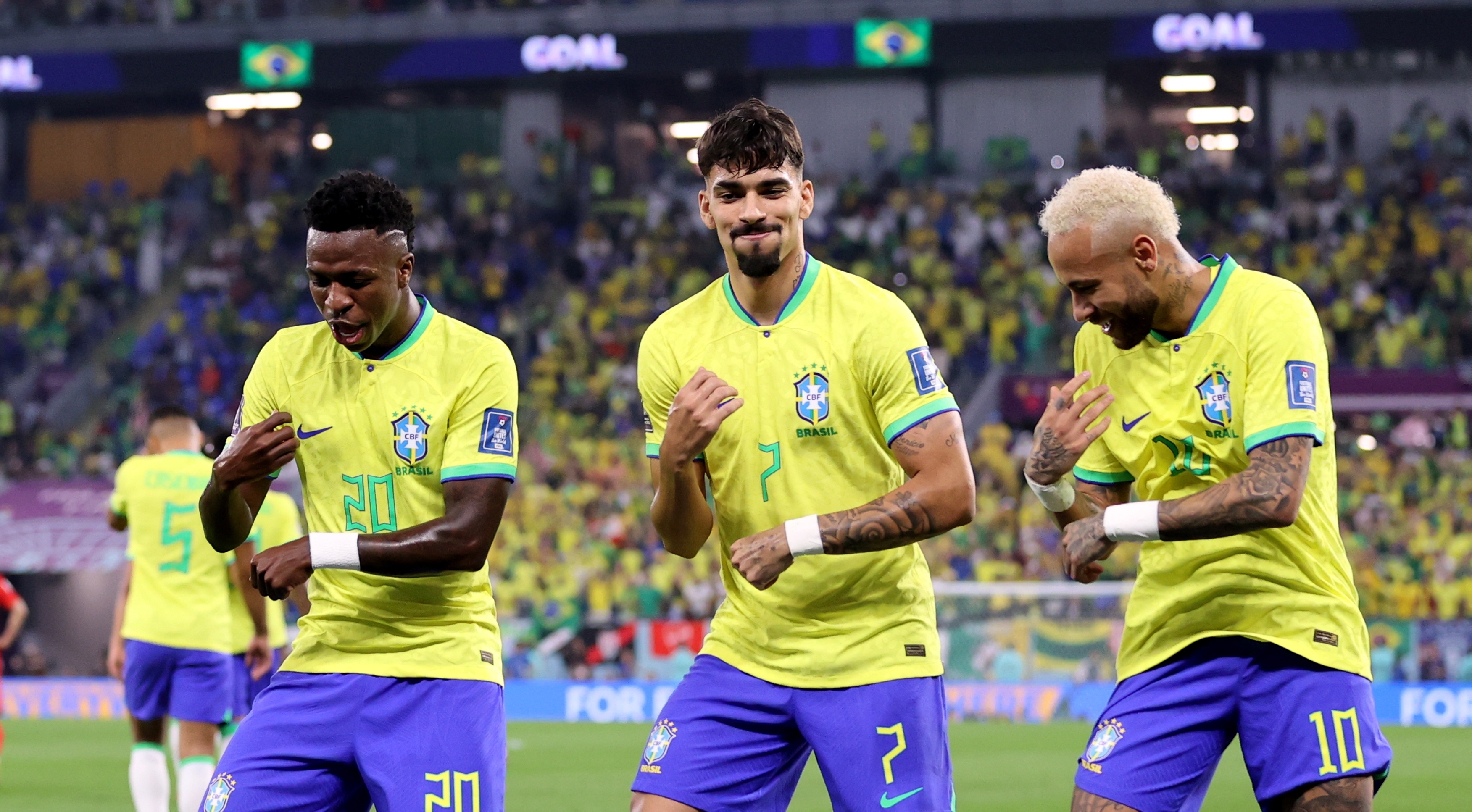 Brasil es fuerte candidato a quedarse con el título en Qatar 2022. (Foto Prensa Libre: EFE)