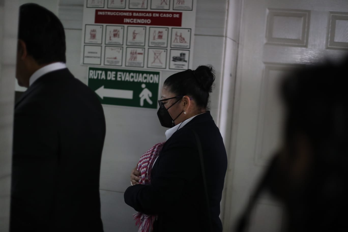 La exdirectora financiera de elPeriódico, Flora Emilza Silva Flores, fue condenada a prisión y pago de una multa en proceso de aceptación de cargos. (Foto Prensa Libre: Juan Diego González)