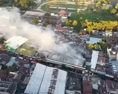 Videos: Las imágenes aéreas que muestran magnitud del incendio en mercado de Patulul