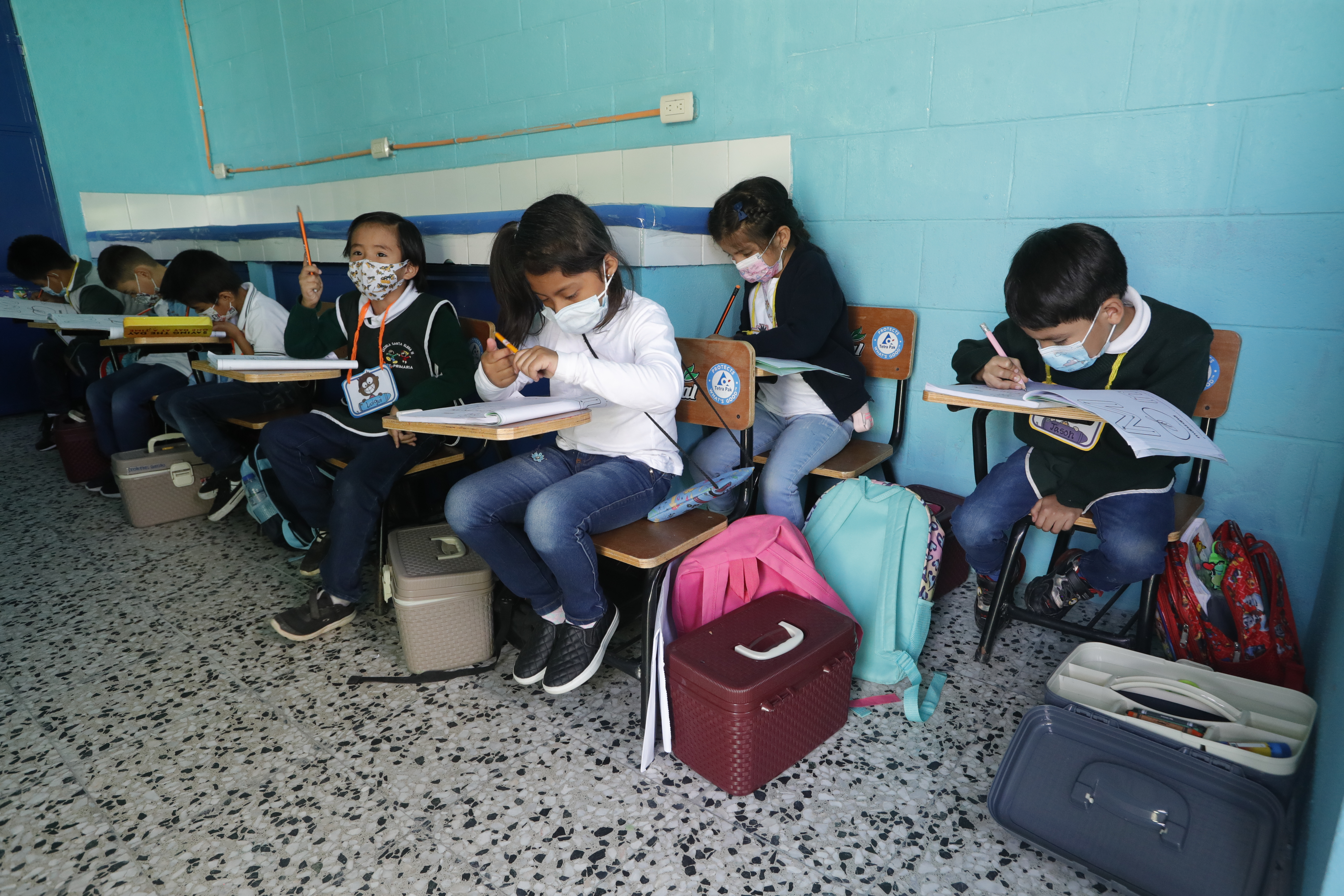 Las autoridades de Educación apostarán por la presencialidad para el ciclo escolar 2023. (Foto Prensa Libre: Esbin García)