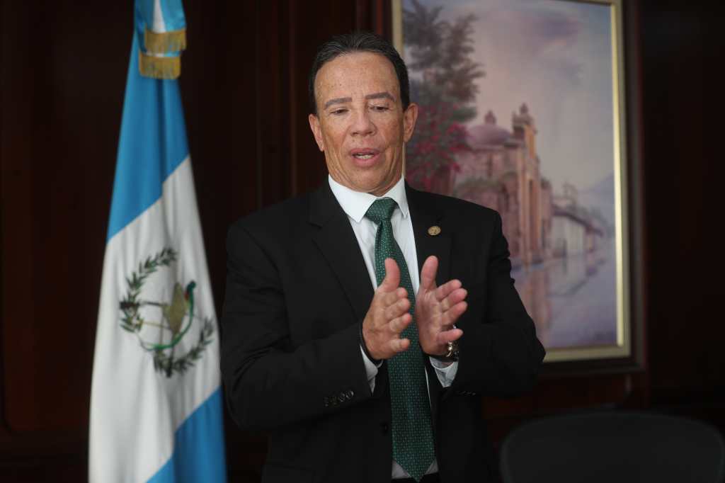 Álvaro González Ricci, presidente del Banguat