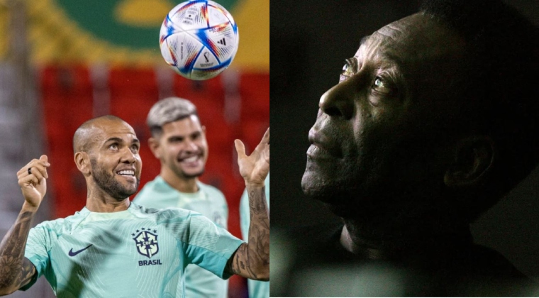 Pelé desea buena suerte a la selección de Brasil