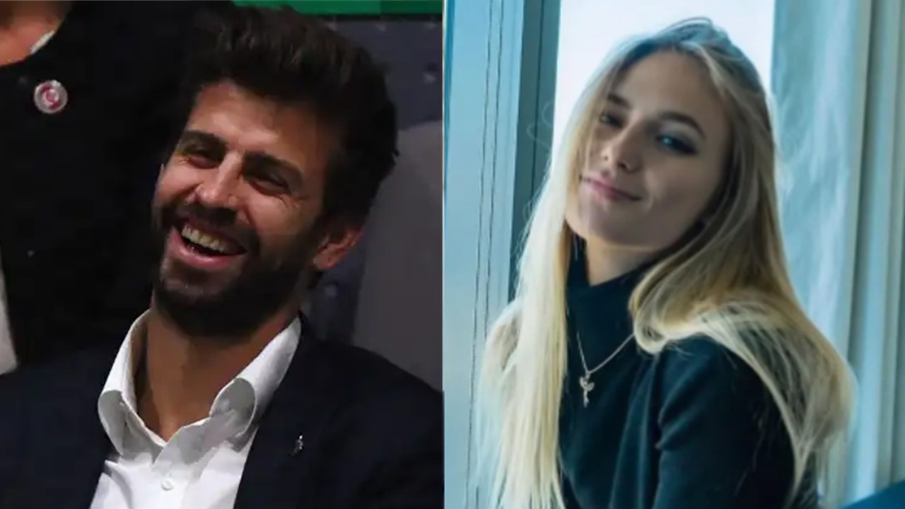 Piqué y Clara Chía Martí se conocieron en 2021, mientras el exjugador del FC Barcelona sostenía una relación con Shakira. (Fotos Prensa Libre: AFP y @clara.chiamartii/Instagram)