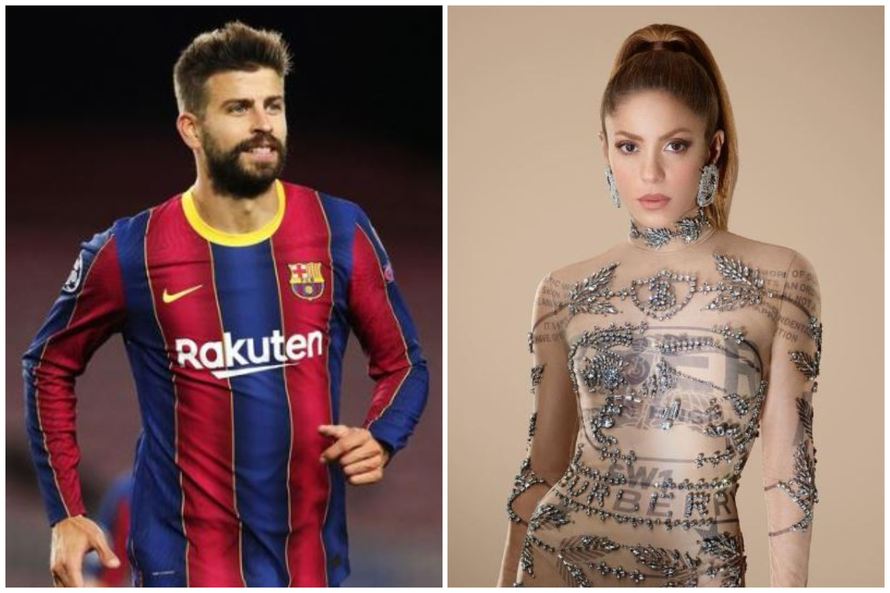 Una vidente habría pronosticado en 2023 complicado para Piqué, mientras que para Shakira será de éxitos musicales. (Foto Prensa Libre: Instagram @3gerardpique y @Shakira).