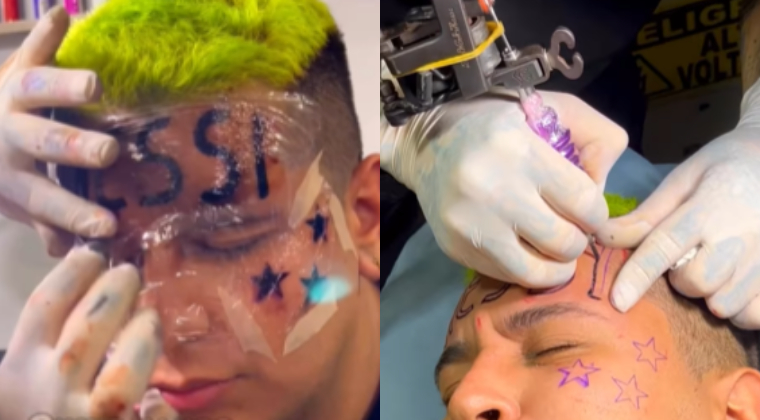 “Me lo quiero borrar”: joven se arrepiente de tatuarse en honor a Messi tras el triunfo de Argentina en Qatar 2022