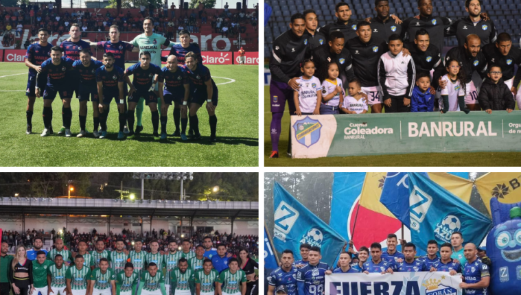Municipal, Comunicaciones, Cobán y Antigua son los cuatro semifinalistas. Foto Prensa Libre (Liga GT)