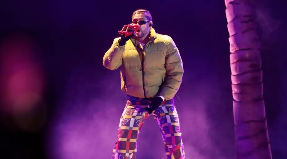El cantante puertorriqueño Bad Bunny por tercer año consecutivo es el artista más escuchado en Spotify. (Foto Prensa Libre: EFE)