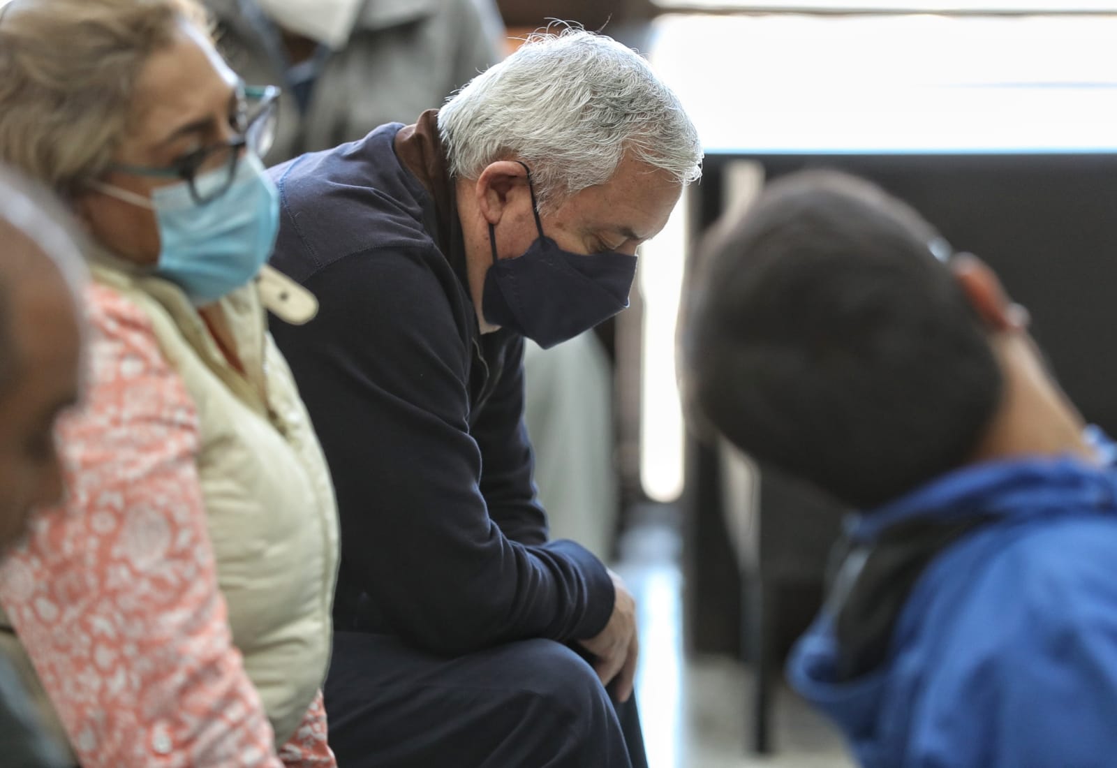 Imágenes: Roxana Baldetti y Otto Pérez Molina asisten a la audiencia de reparación digna por caso La Línea