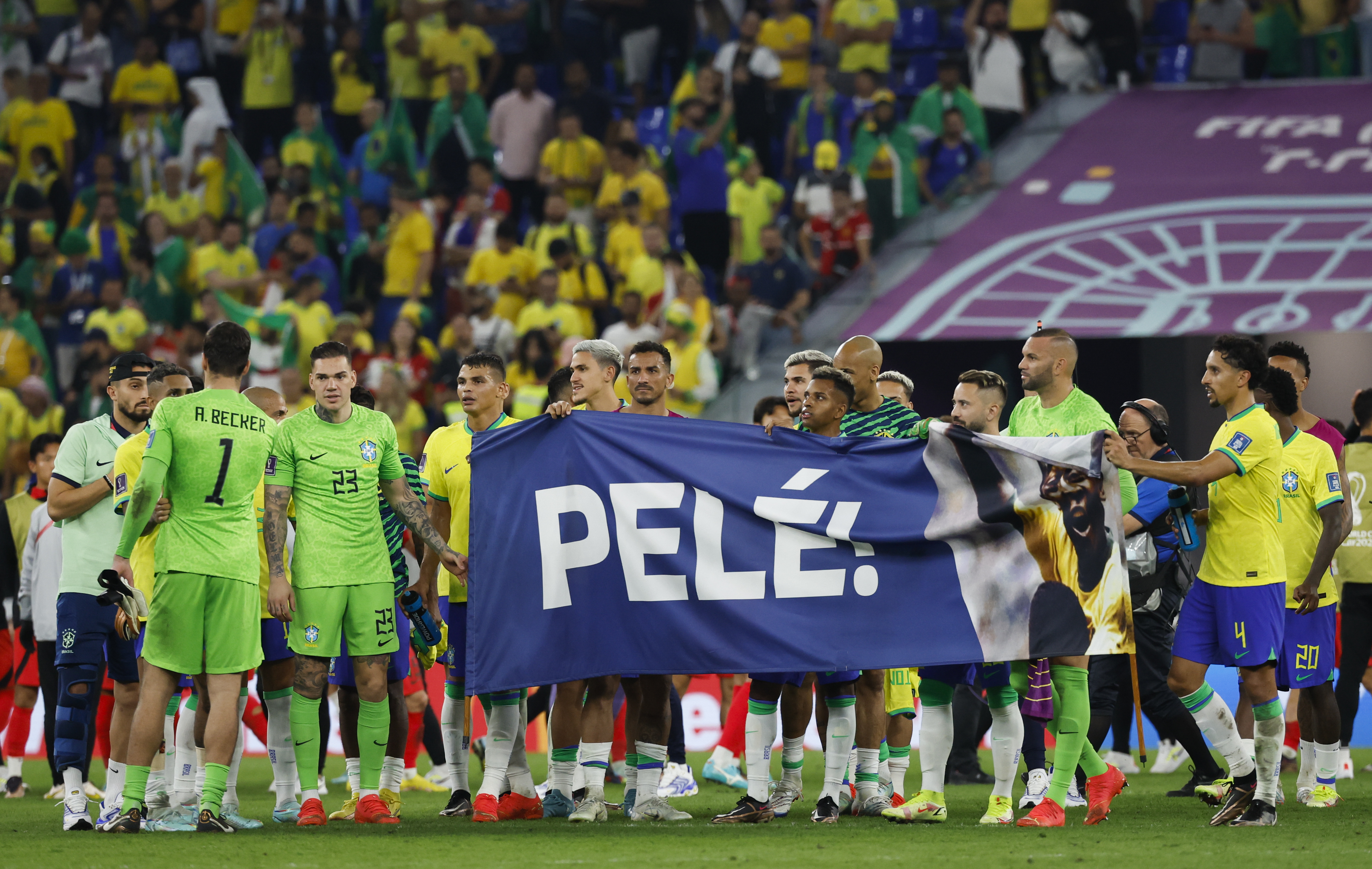 Bandera para Pelé