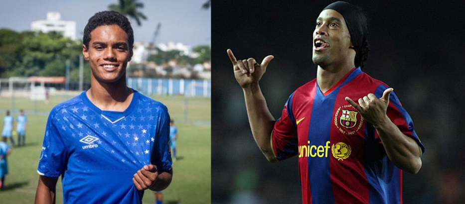 El hijo de Ronaldinho se formó en las fuerzas básicas del Cruzeiro y ahora quiere trascender en el conjunto azulgrana. 
