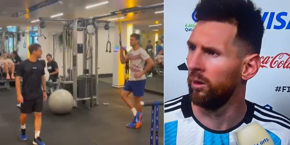 Video | “¿Qué mirás, bobo?”: Novak Djokovic imitó el enojo de Lionel Messi que fue furor en el Mundial de Qatar