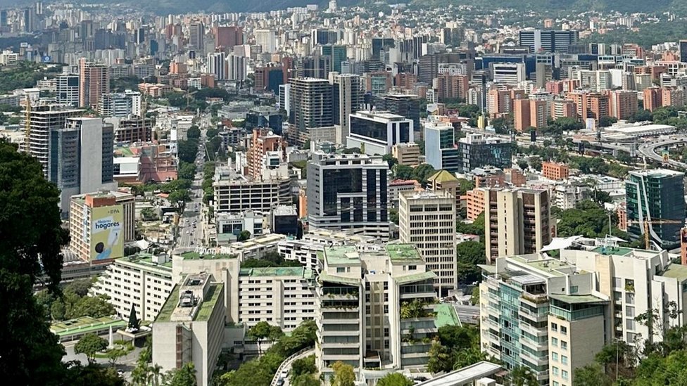 Las Mercedes, Caracas.
Norberto Paredes / BBC News Mundo