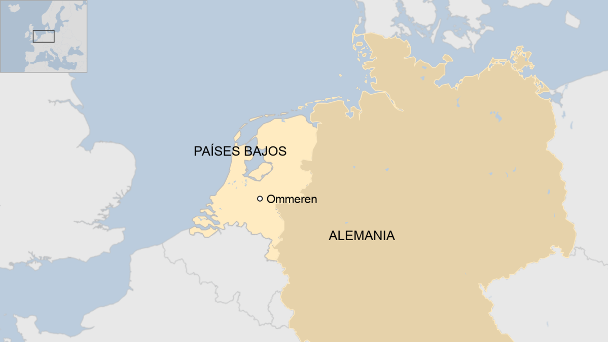 El mapa de la II Guerra Mundial que desató la búsqueda frenética de un tesoro nazi en Países Bajos