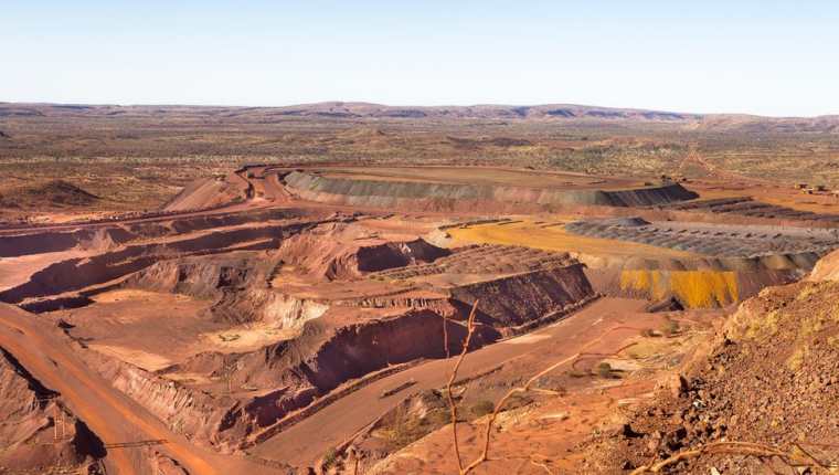 La cápsula desapareció tras ser transportada desde una mina cercana a Newman, en Australia Occidental. GETTY IMAGES