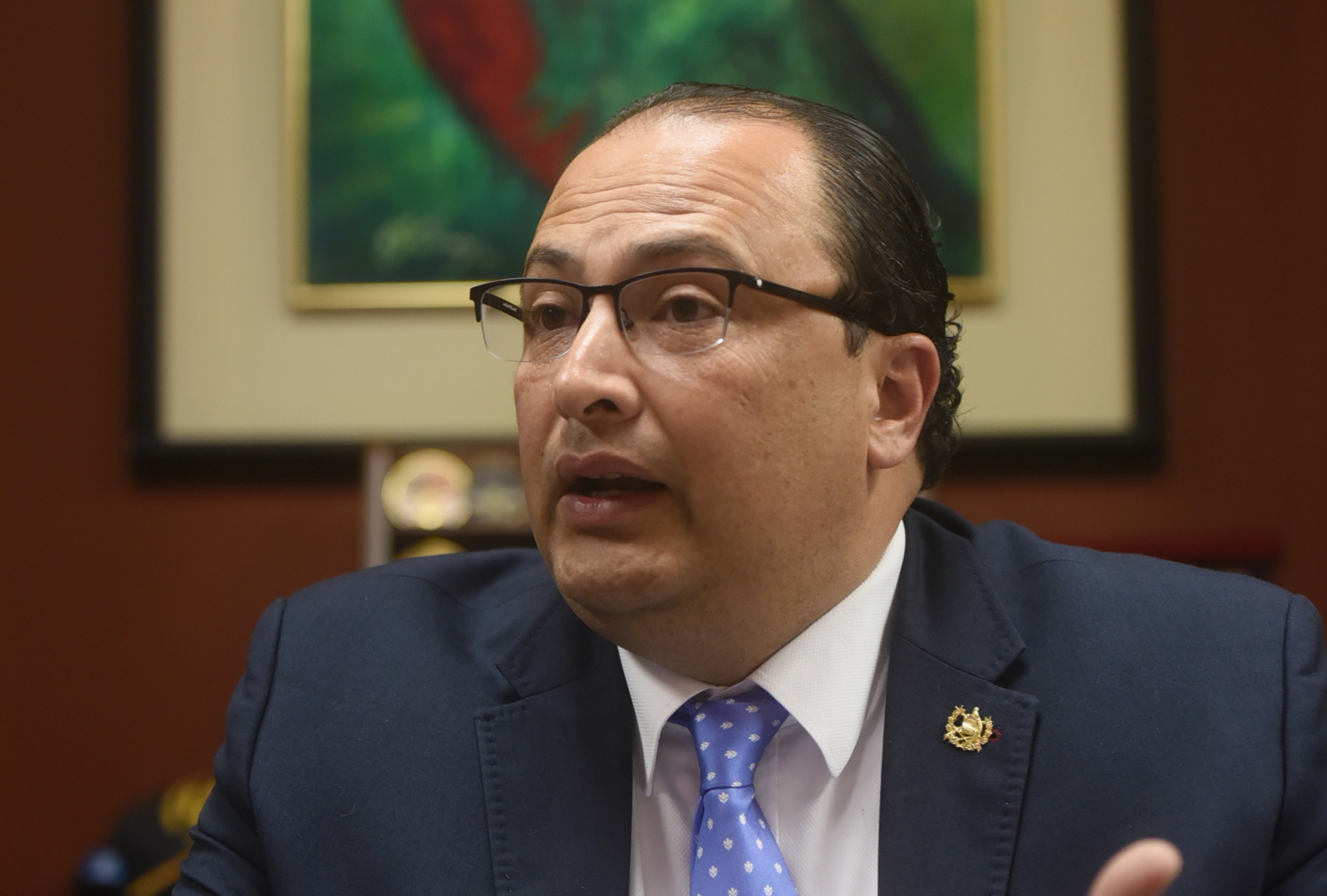 Mario Búcaro exministro de Relaciones Exteriores de Guatemala fue nombrado nuevo director ejecutivo de Miss Universo.  (Foto Prensa Libre: EFE)