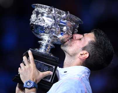 La emoción de Djokovic al ganar el Abierto de Australia y alcanzar los 22 Grand Slams