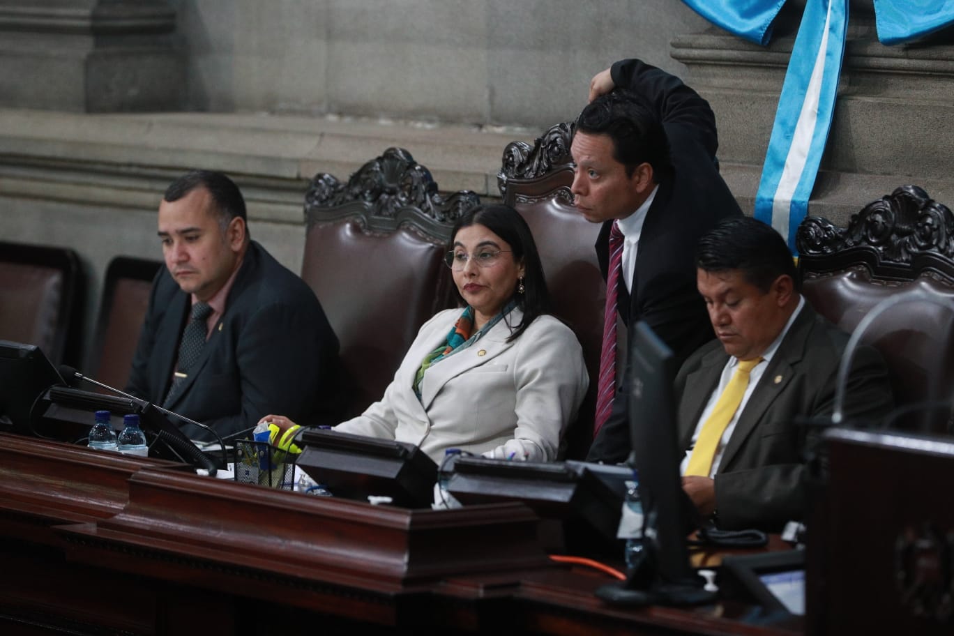 La Junta Directiva del Congreso de la República citó al diputado Samuel Pérez por comentarios hechos en contra de otro parlamentario. (Foto Prensa Libre: María José Bonilla)
