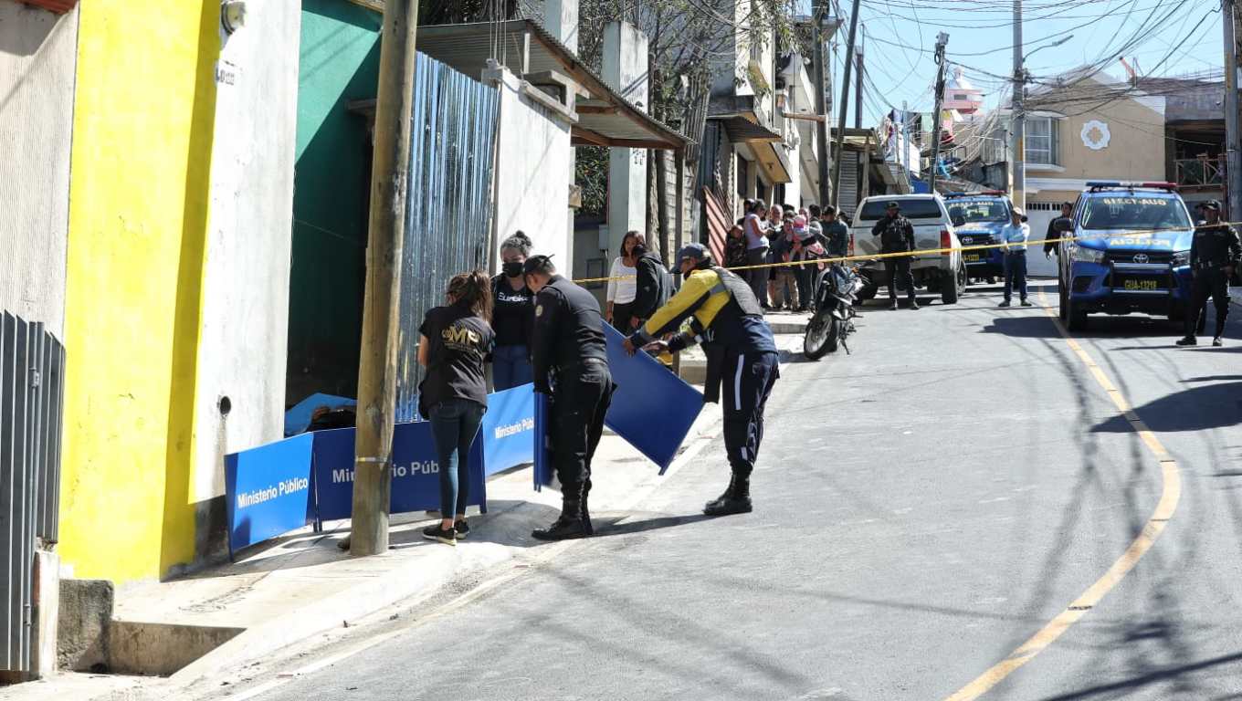El Inacif reportó cuatro mil 263 asesinatos en Guatemala en 2022. (Foto Prensa Libre: Esbin García) 