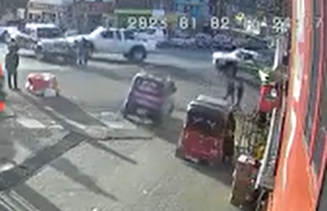 ACCIDENT EN LOS ENCUENTROS